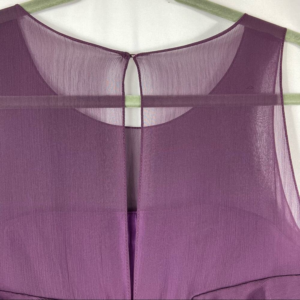 WATTERS & WATTERS Purple Bridesmaid/Cocktail Dress in Size 12 - Picture 4 of 4